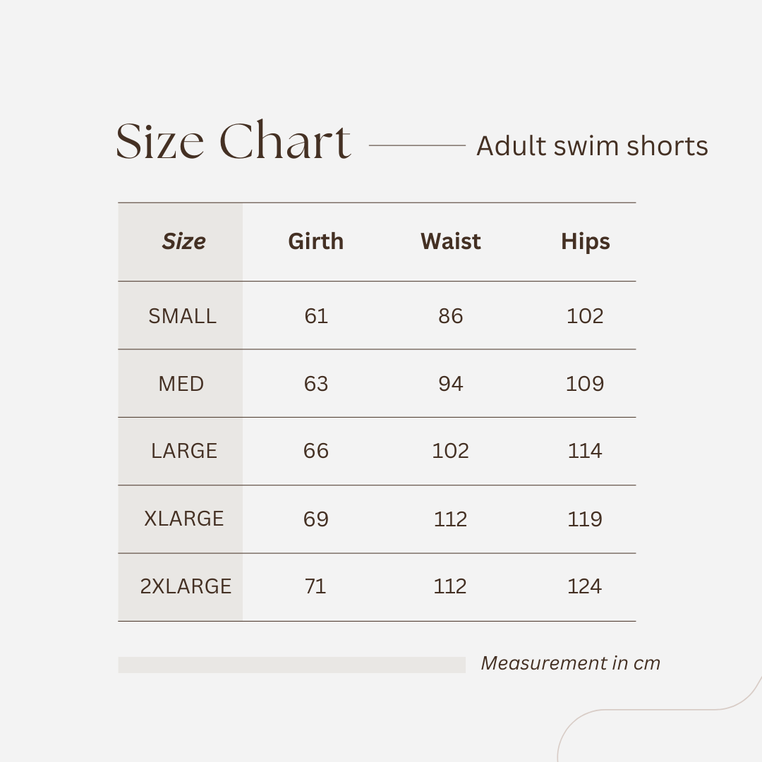 Adult(Only) Swim Boardies- Duck Floaties(Matching)