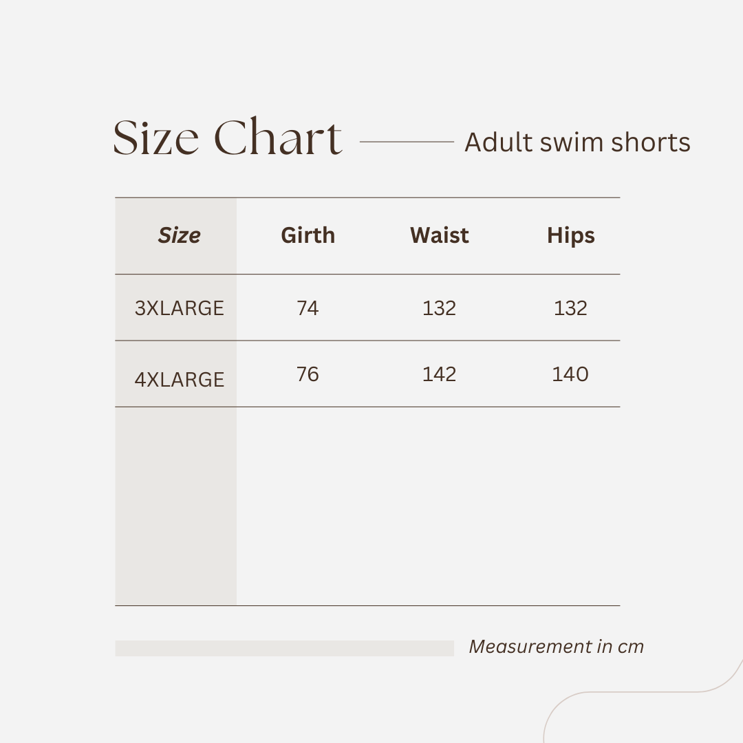 Adult(Only) Swim Boardies- Duck Floaties(Matching)