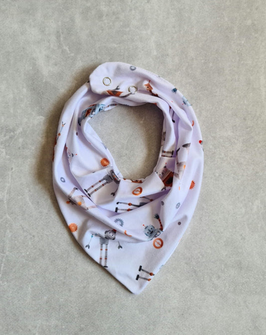 Bandana Bib- Robots