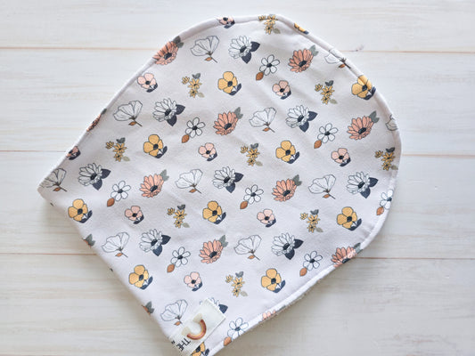 Burp Cloths- Petite Petals