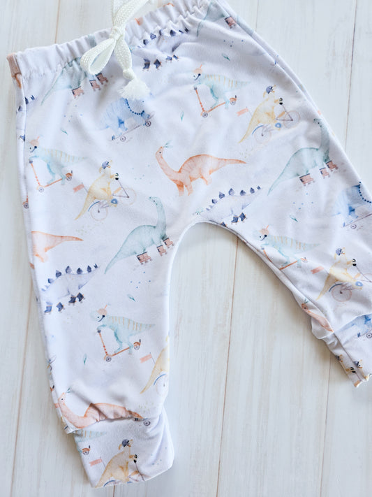 Harem Pants- Roller Dinos