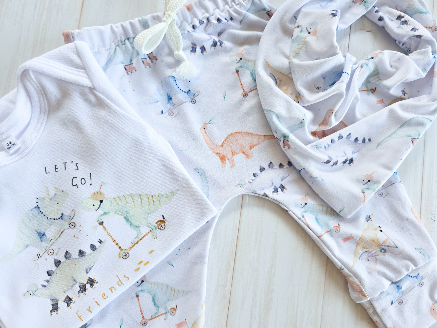 Harem Pants- Roller Dinos