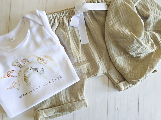Boys 3 piece set- Walk on the wildside