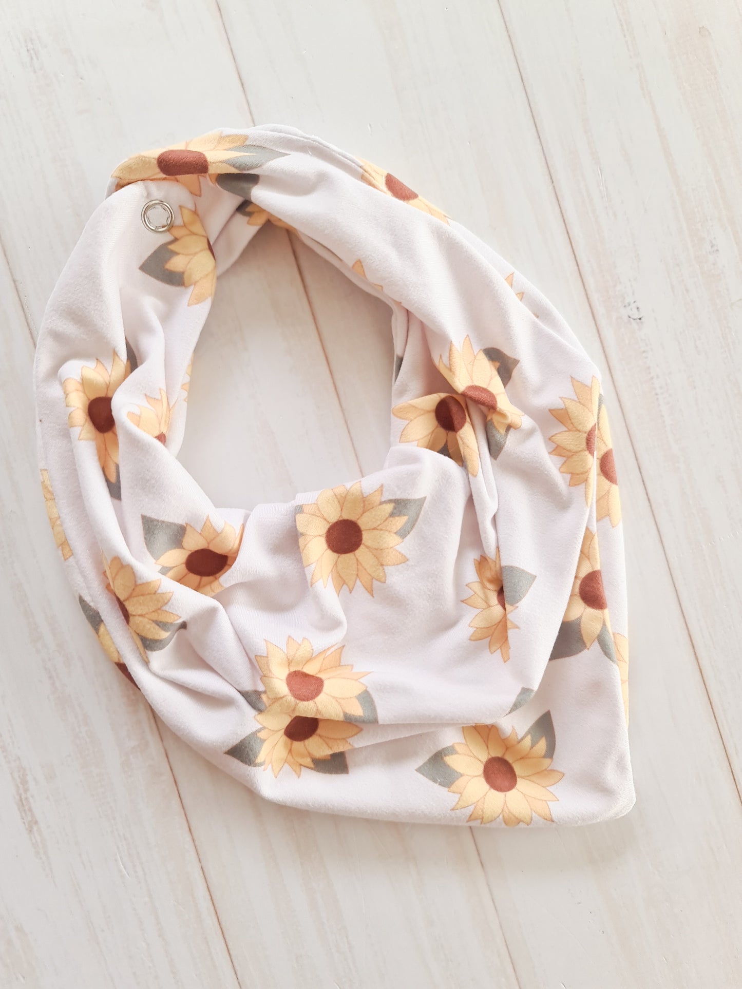 Bandana Bib- Sunflowers