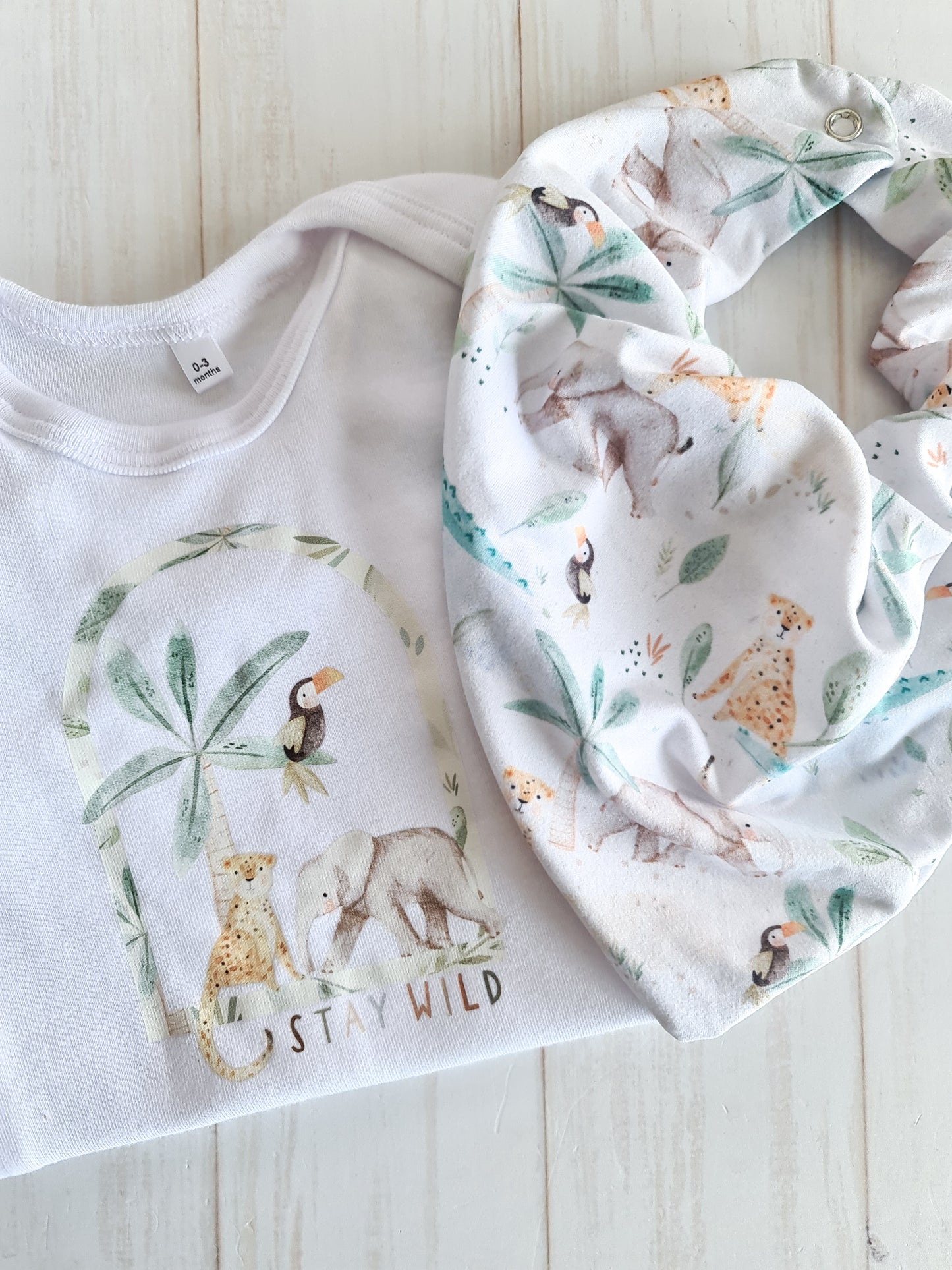 Bandana Bib-Jungle Adventures