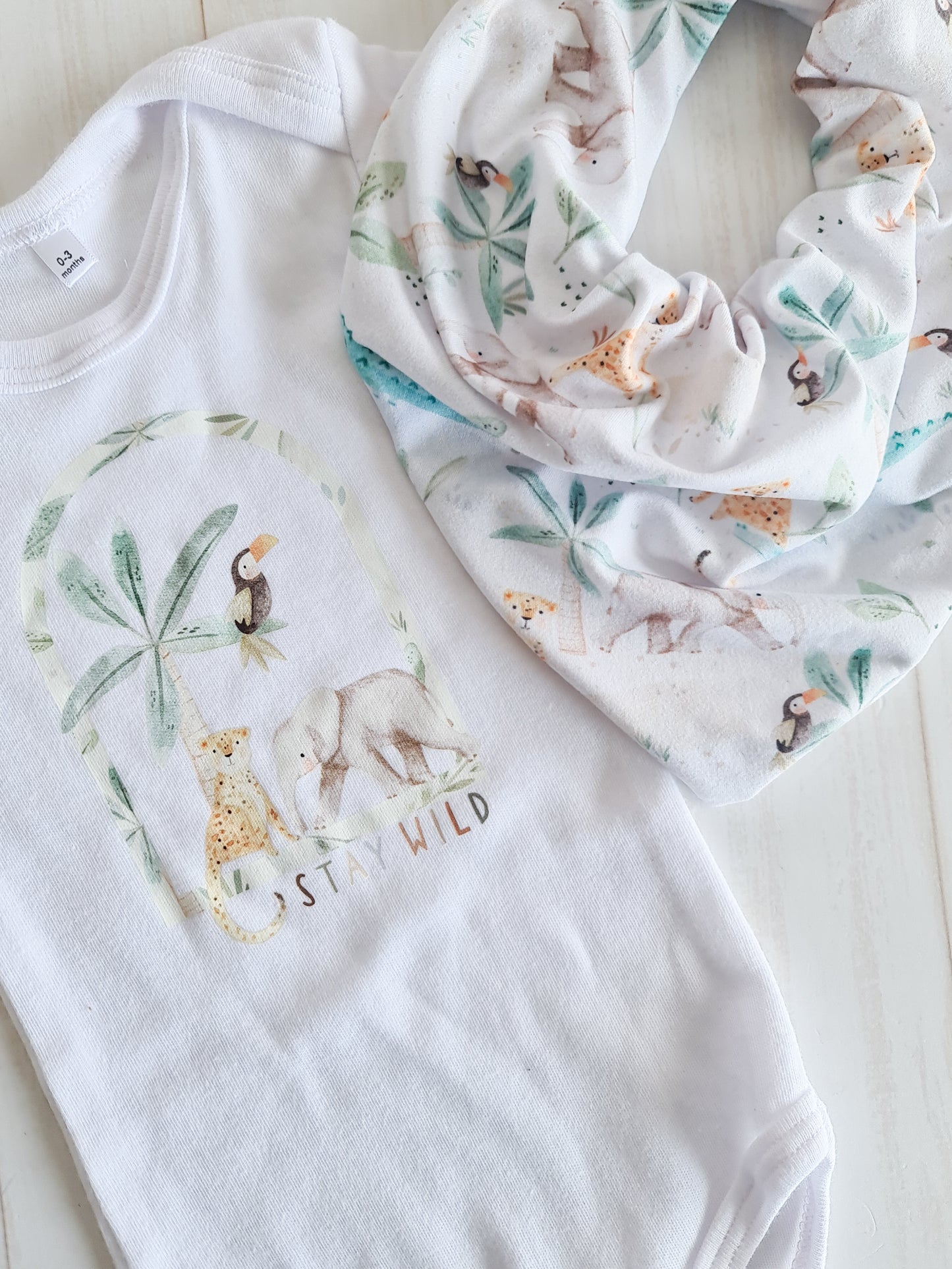 Bandana Bib-Jungle Adventures