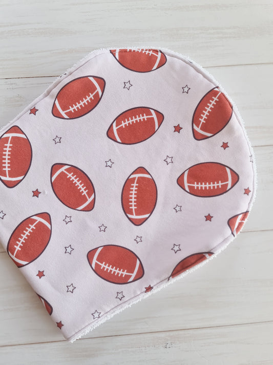 Burp Cloth- Football