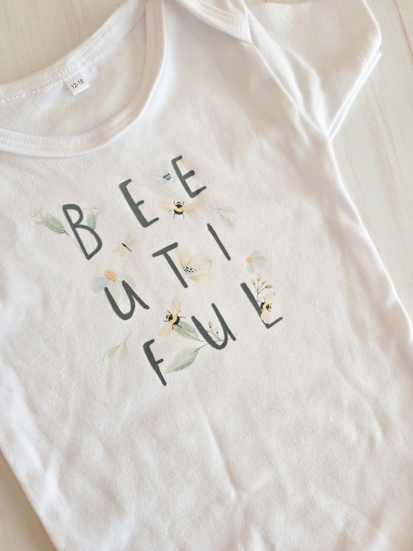 Printed Bodysuit- Bee-utiful