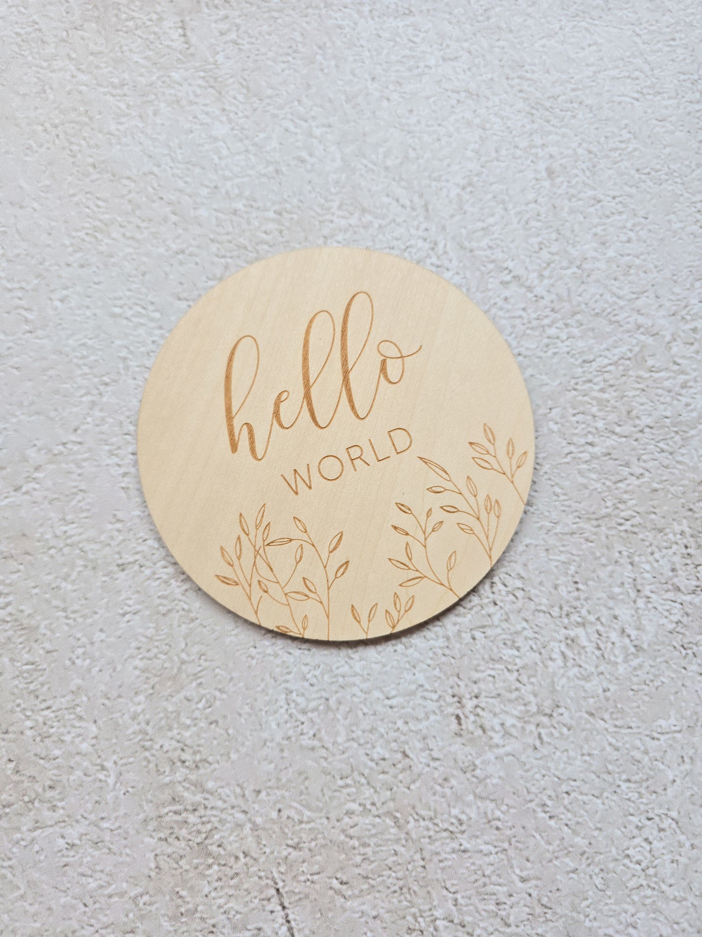 Hello World Disc