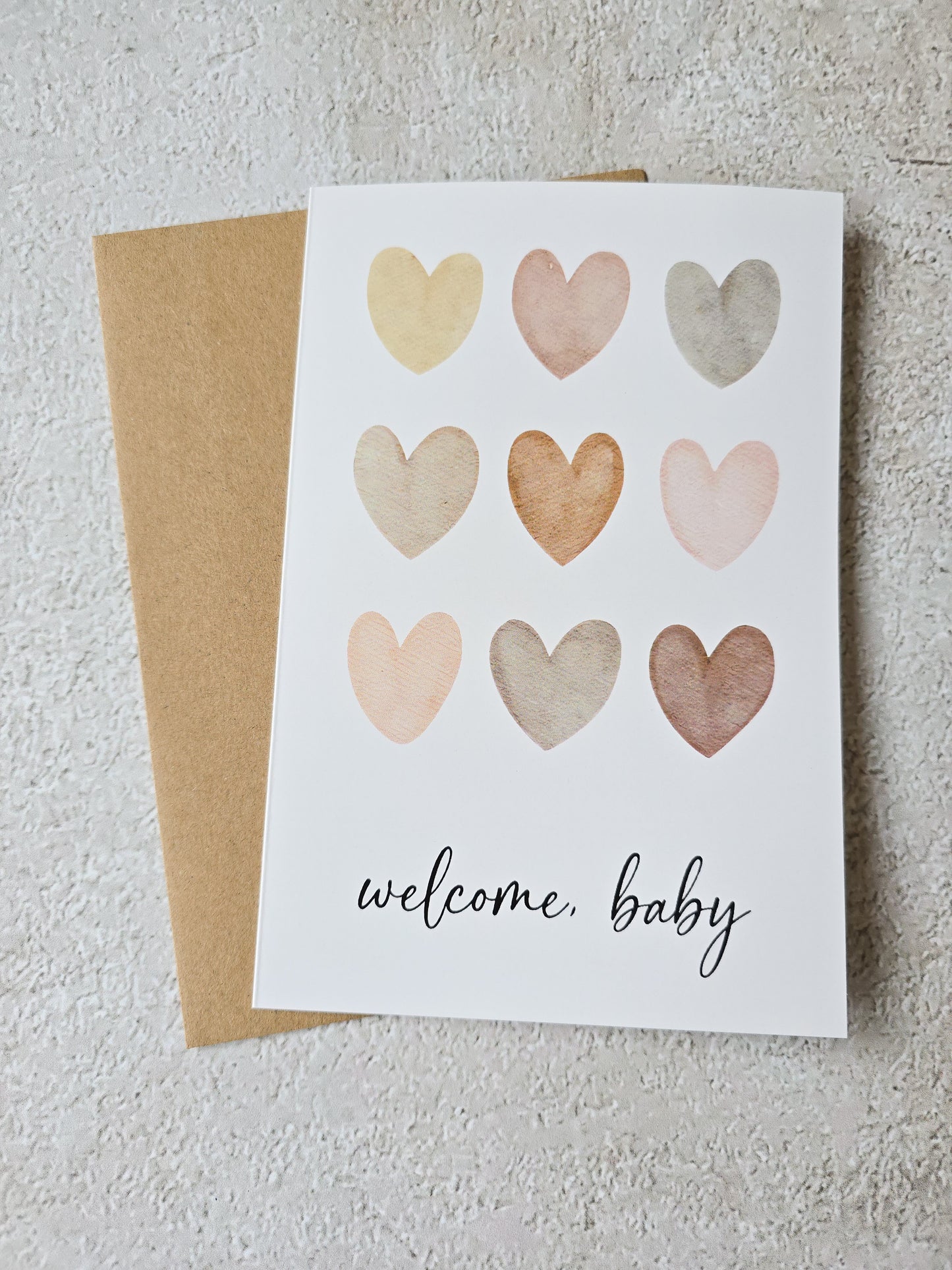 Welcome Baby Card