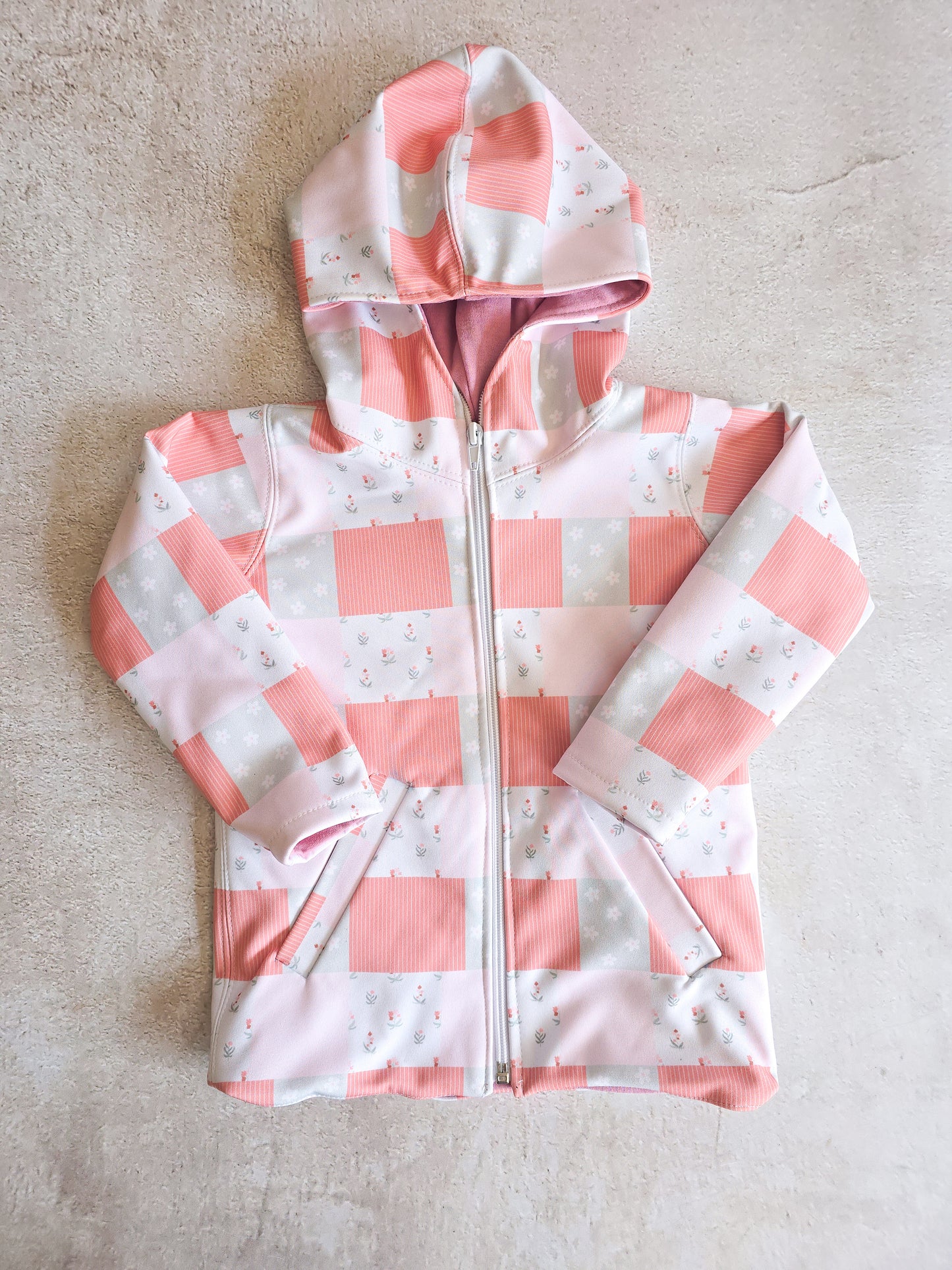 Softshell Jacket- Cottage Blooms