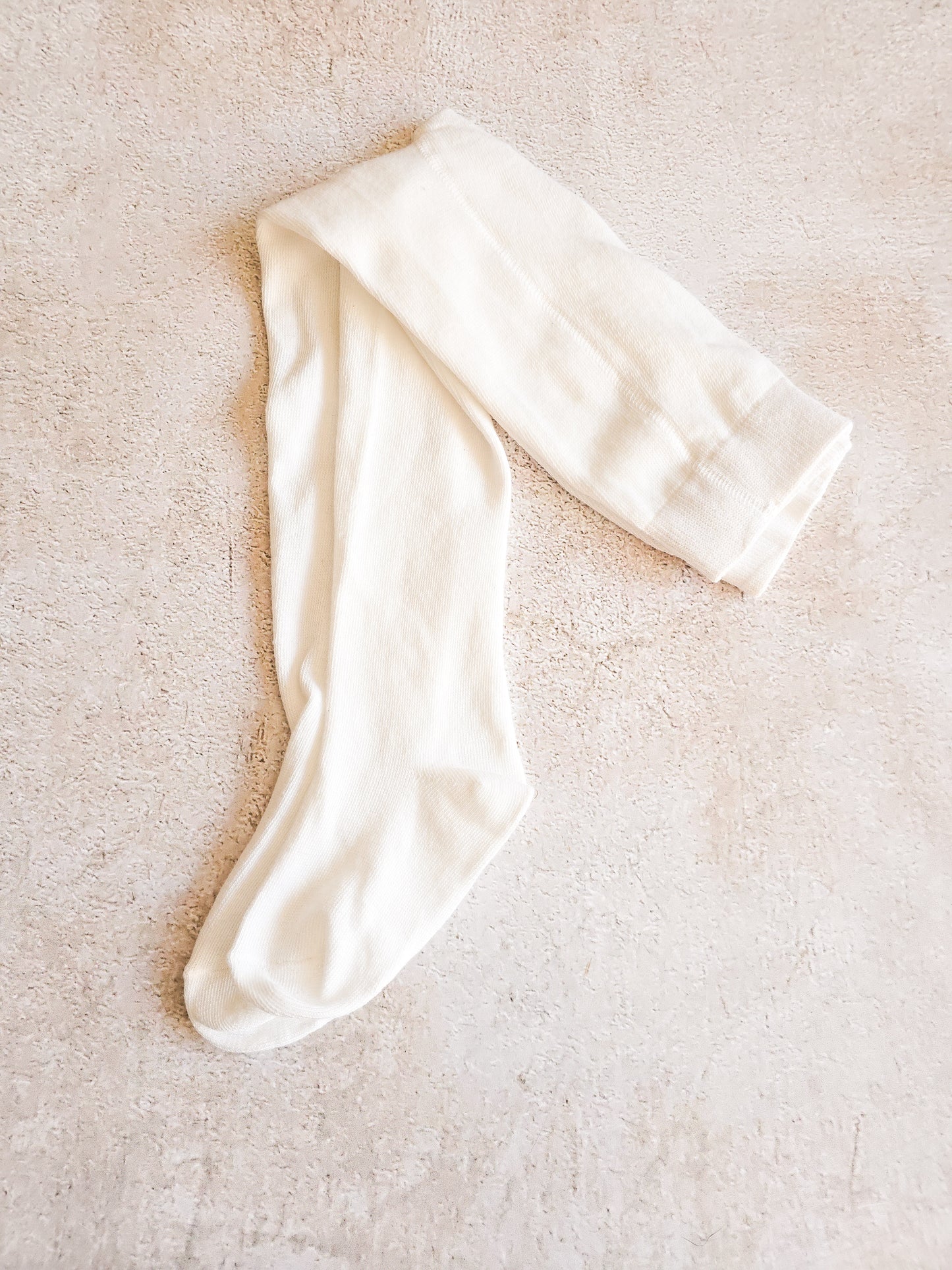 Baby/Girls Tights- Cream
