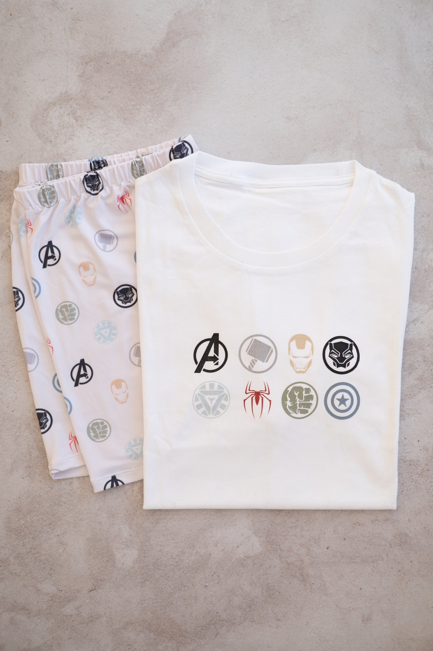 Matching PJ Set- Hero Badges (Dad)