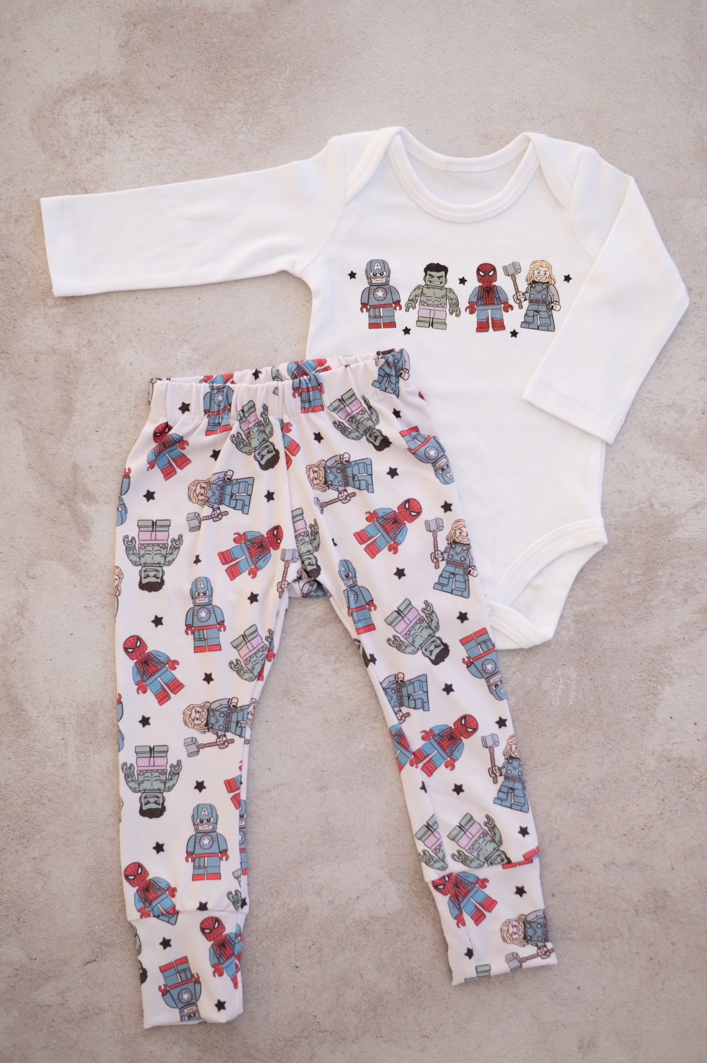 Matching PJ set- Lego Heroes (Dad)