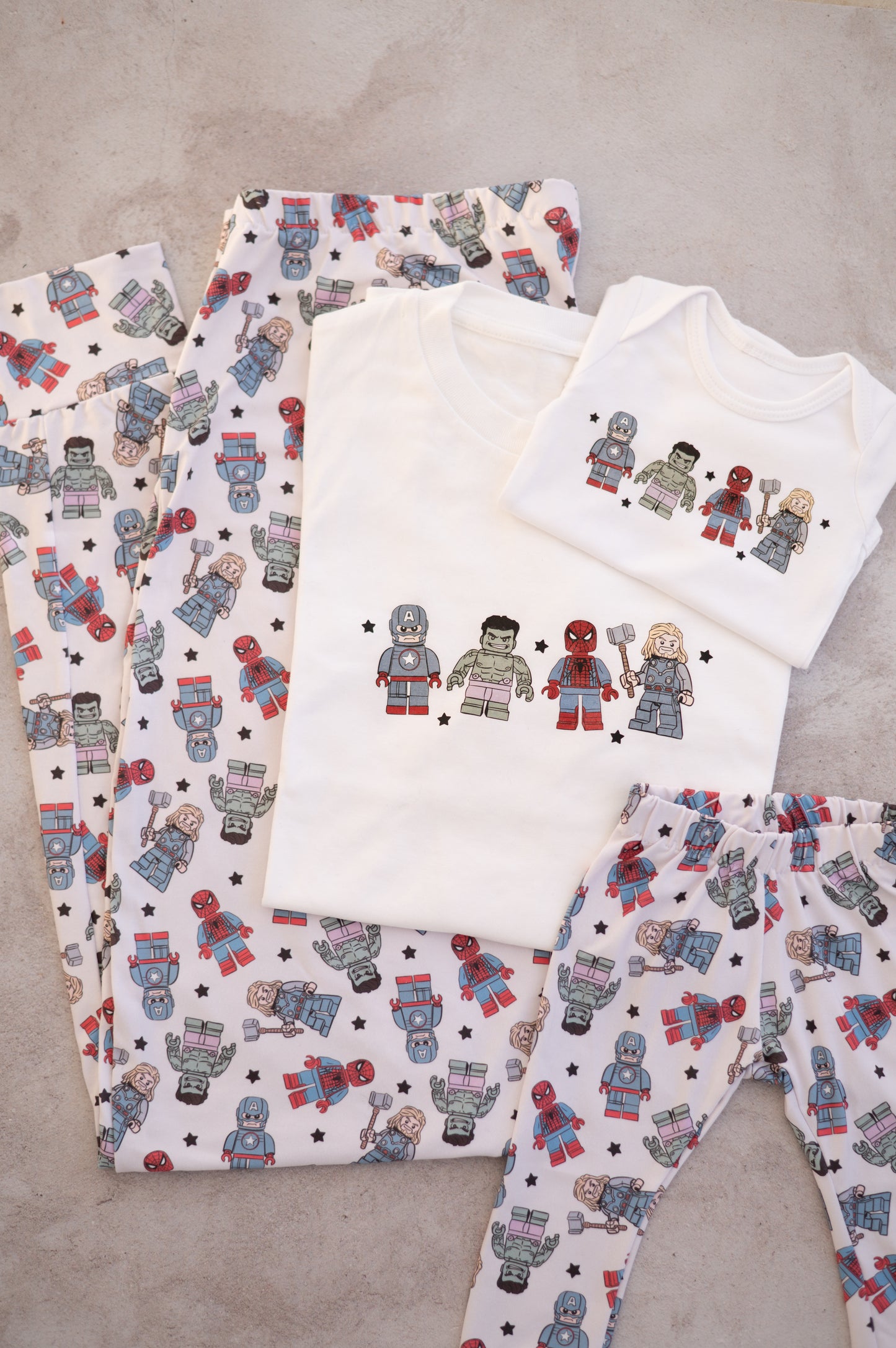 Matching PJ set- Lego Heroes (Dad)