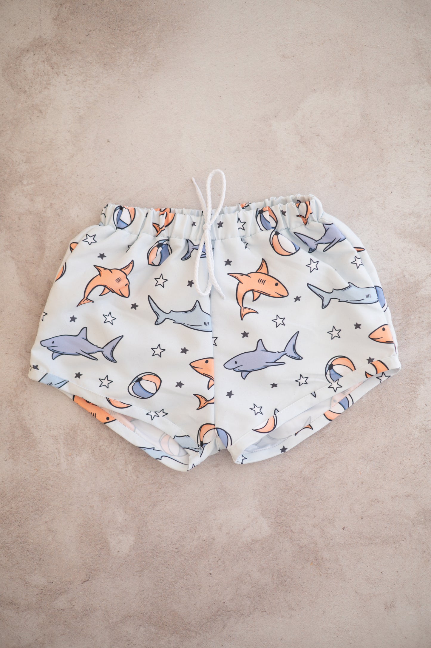 Boys Swim Boardies- Sharks