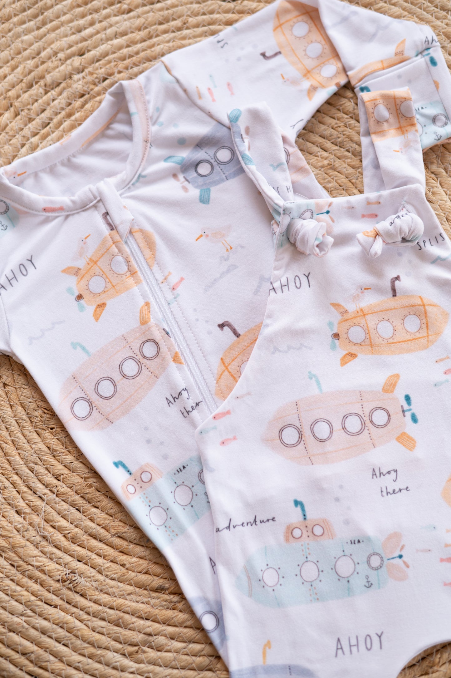 Overall romper(only)- Submarines