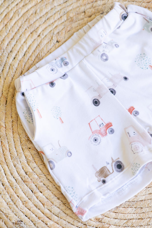 Boys Shorts- Farm Fields