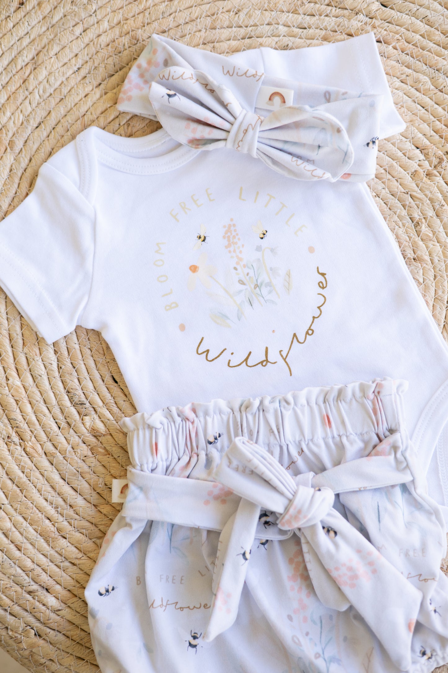 3 Piece set-Bloom Free Little Wildflower