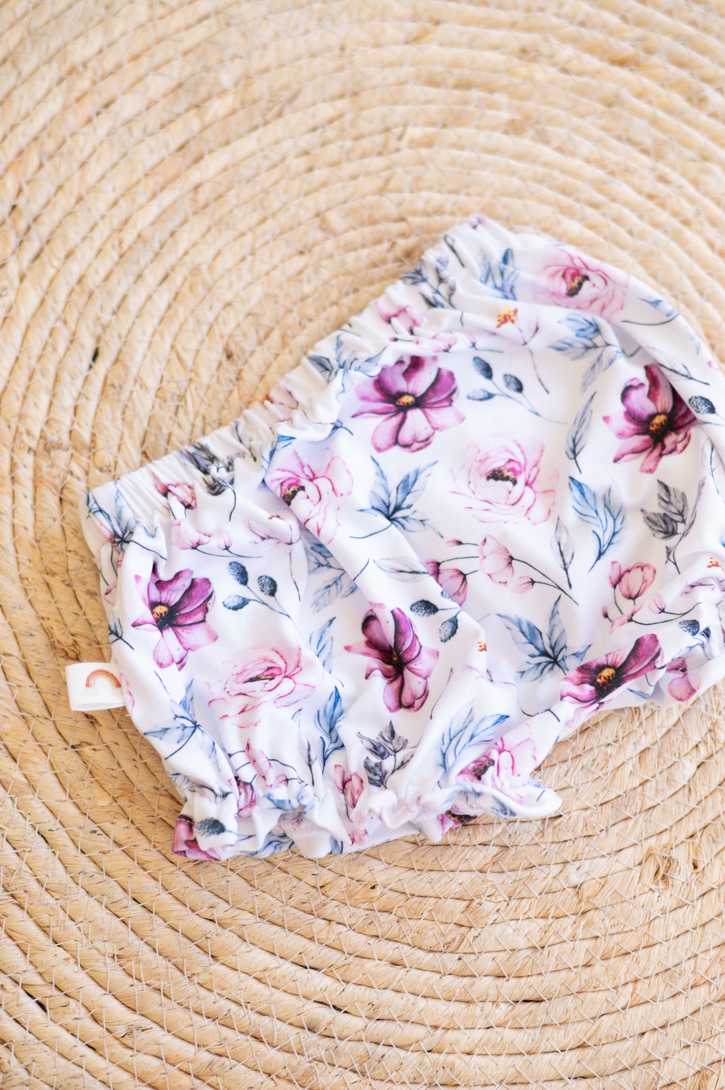 Frilly Bummies- Purple and Blue Flowers
