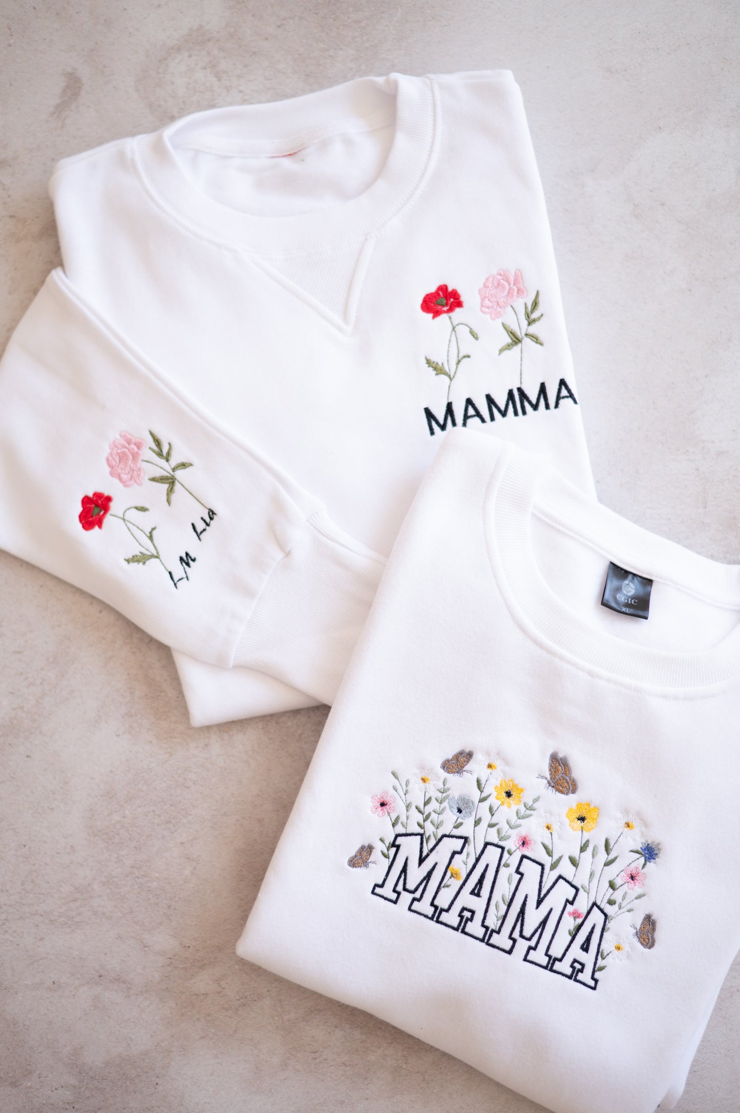 Birth Month Flower Sweater