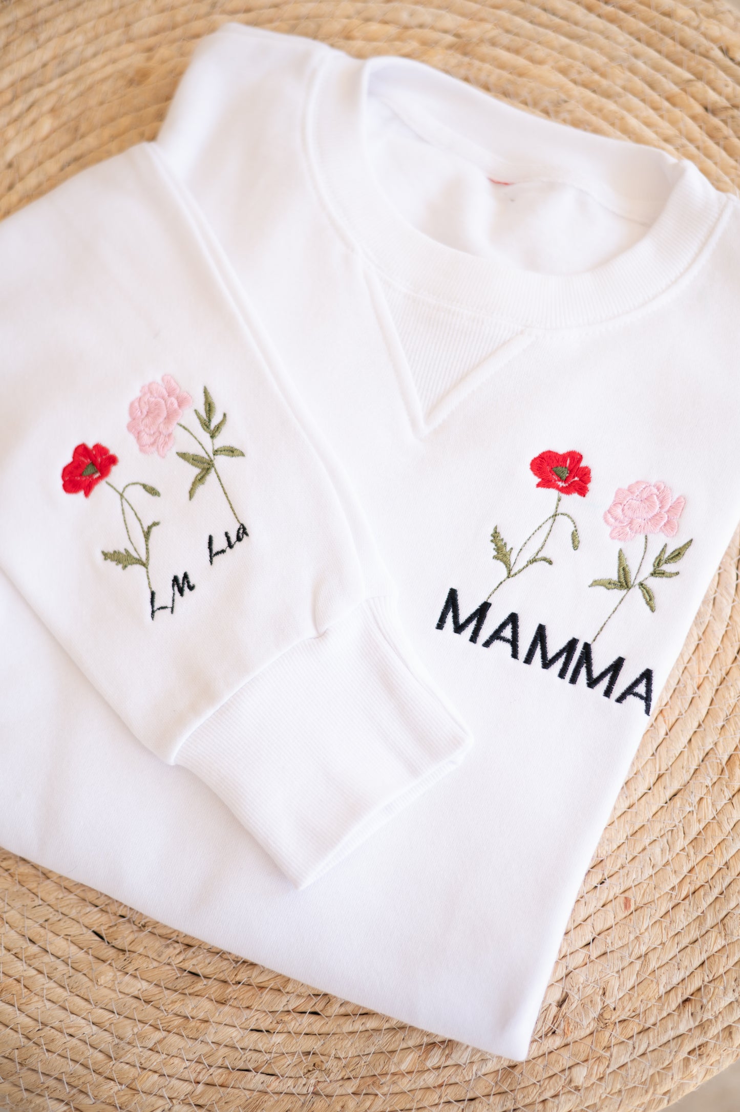 Birth Month Flower Sweater