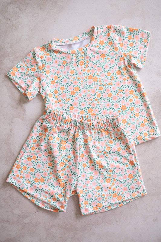 Mom and Me Matching PJs(Mini) - Ditsy Meadow