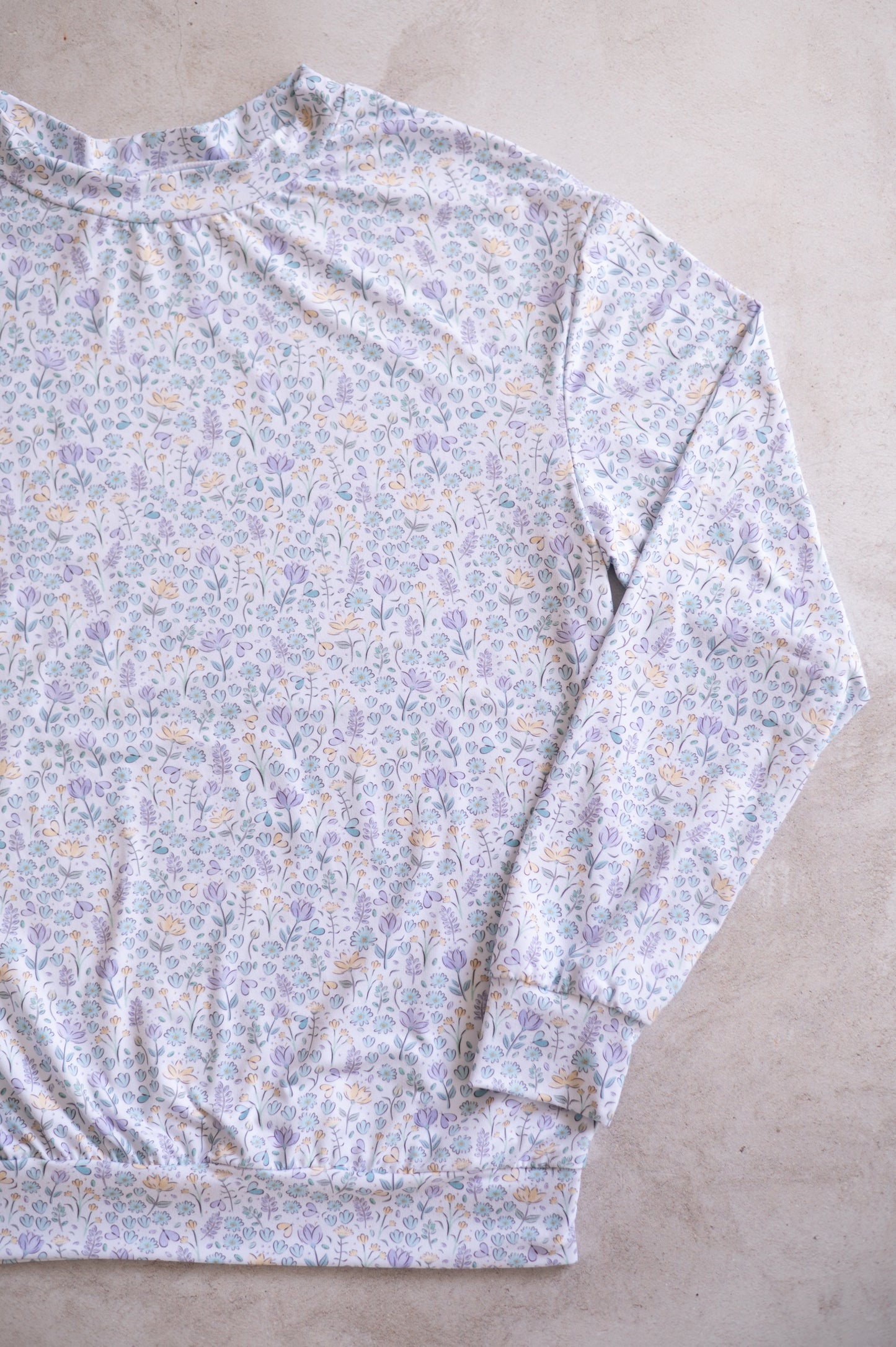 Mom and Me Matching PJs( Adults)- Blue Meadow