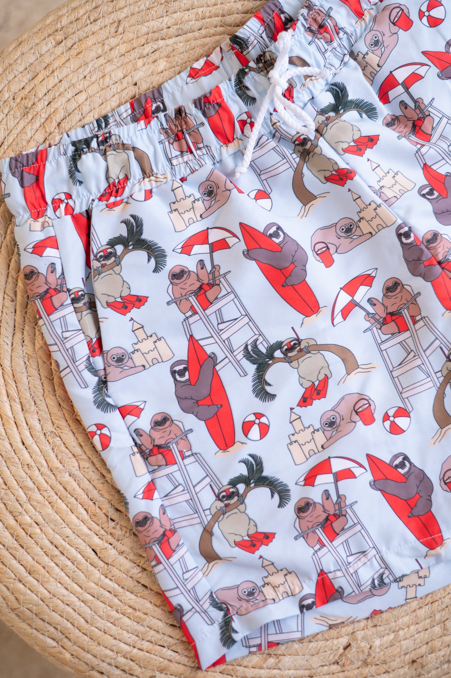 Adult Swim Boardies- Summer Sloth