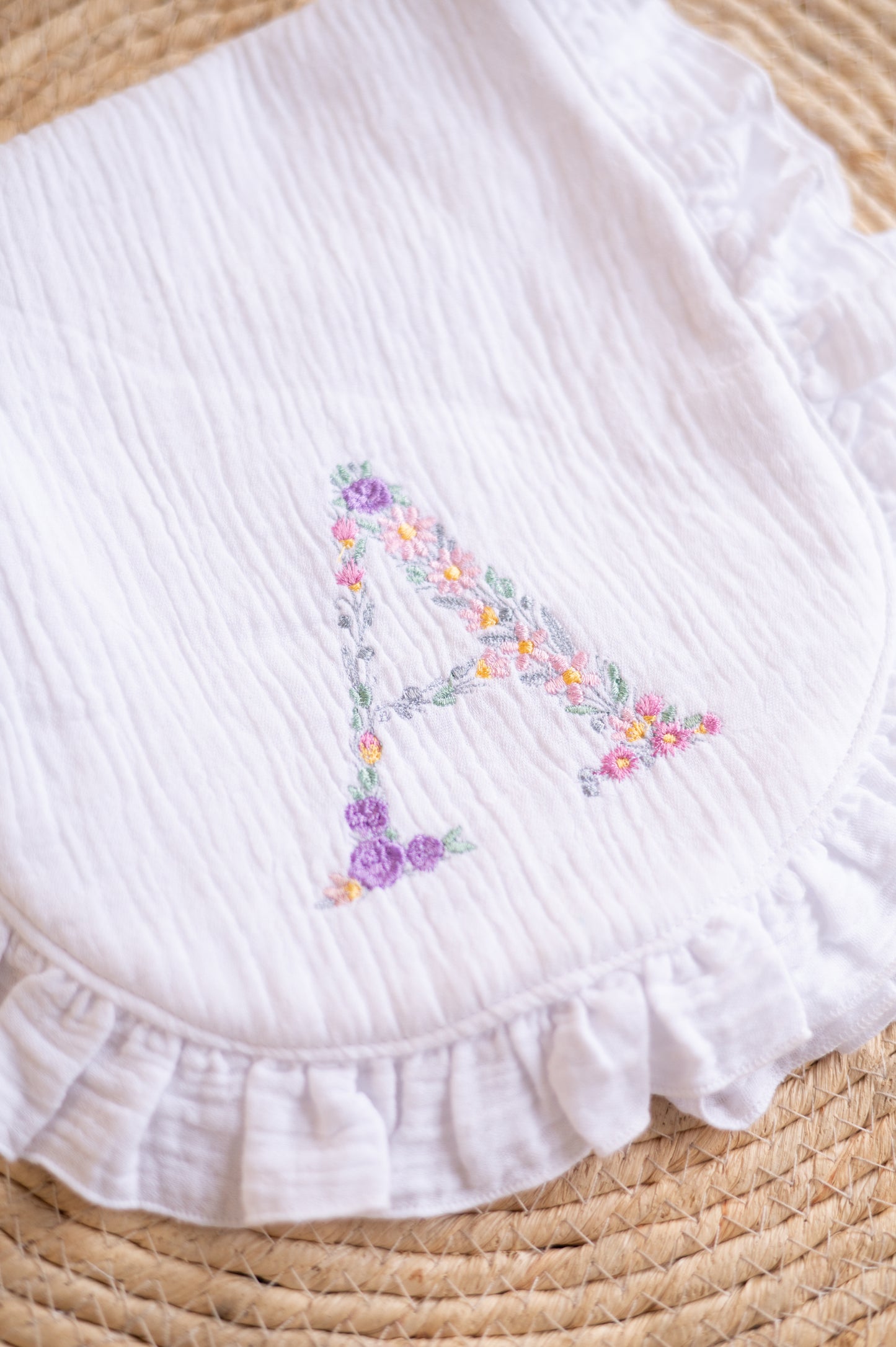 Personalised Burp Cloth