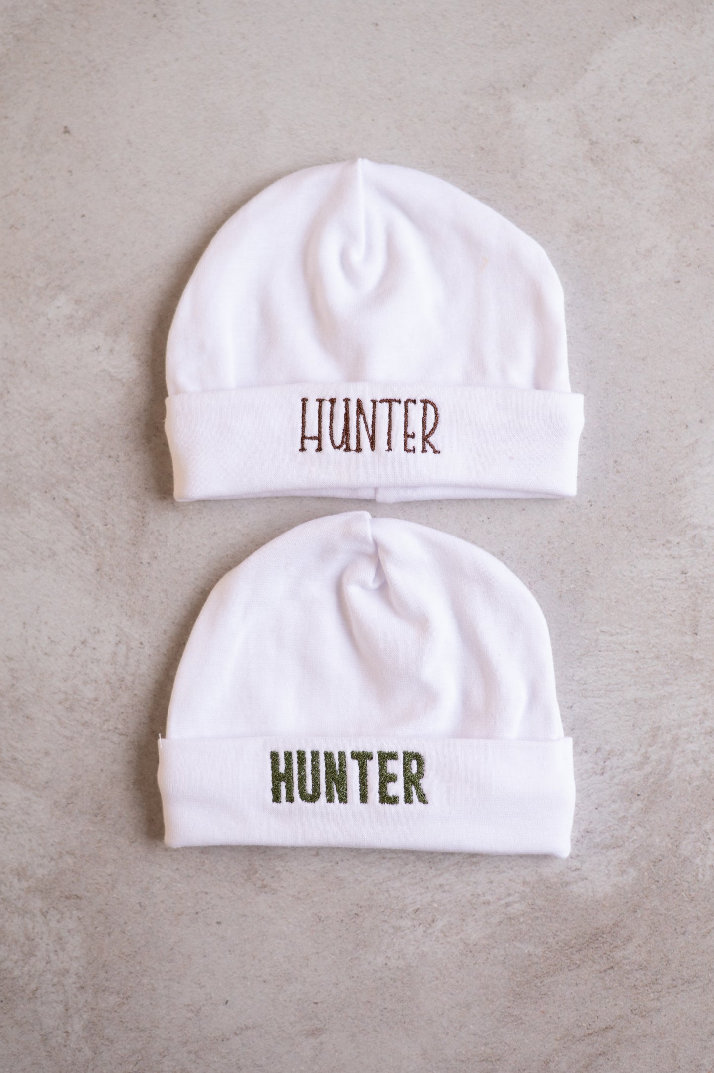 Personalised name Beanie (Various Styles)