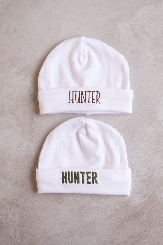 Personalised name Beanie (Various Styles)