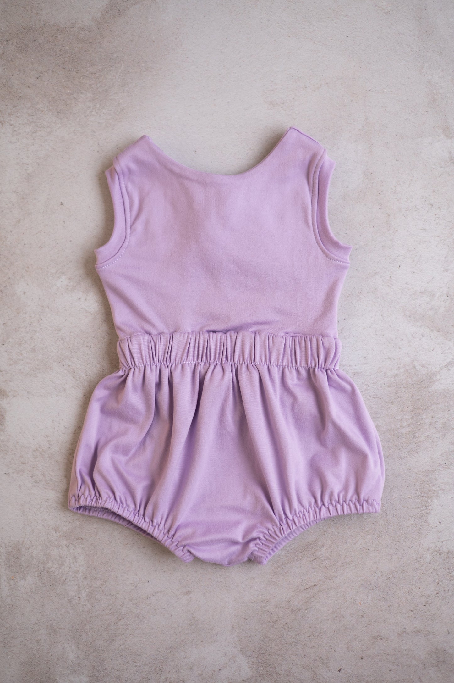 Abigail Romper- Lavender