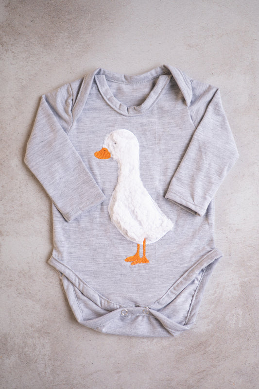 Goose Applique bodysuit/shirt