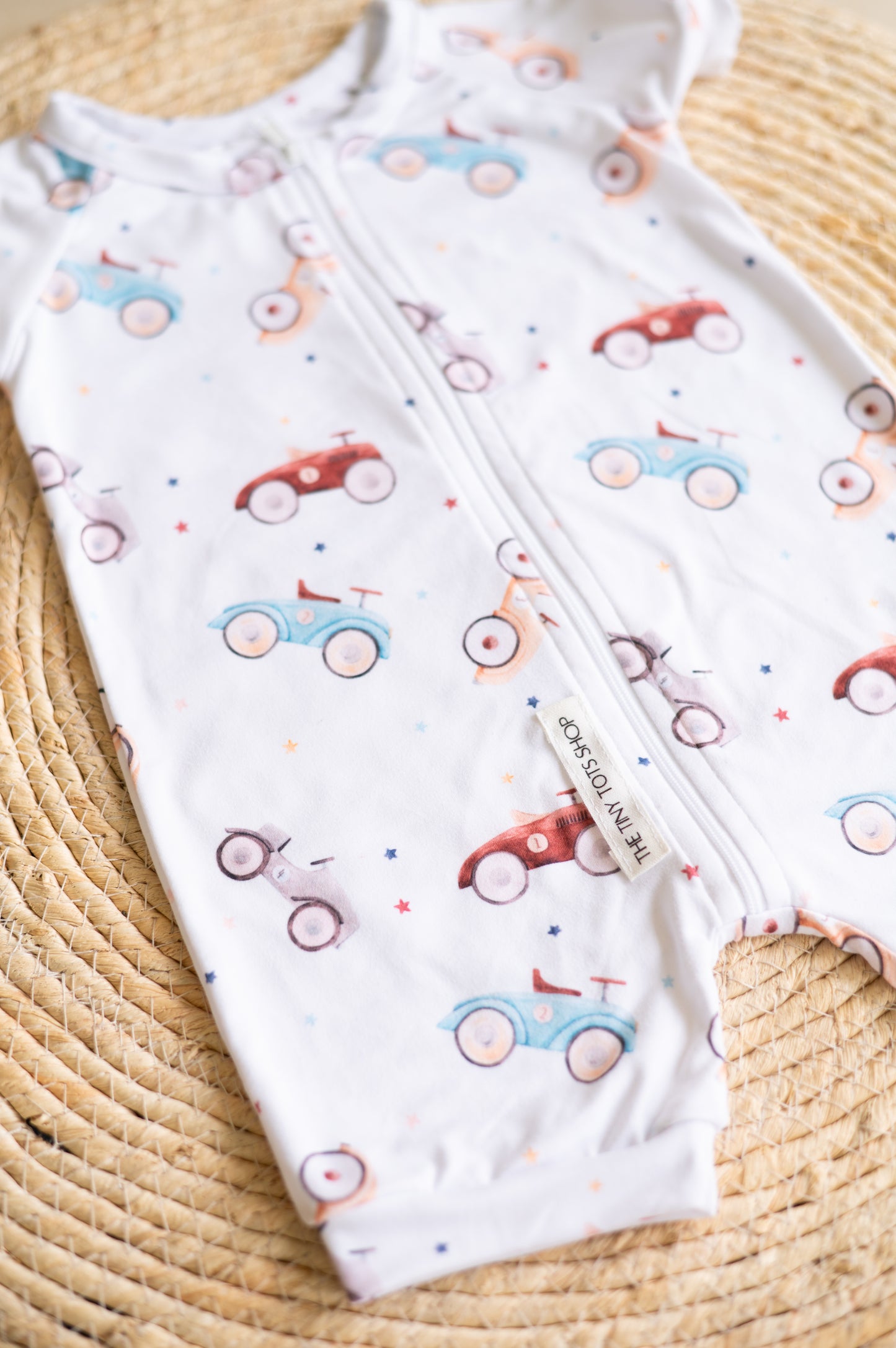 Short Zippy Grow- Vintage Cars