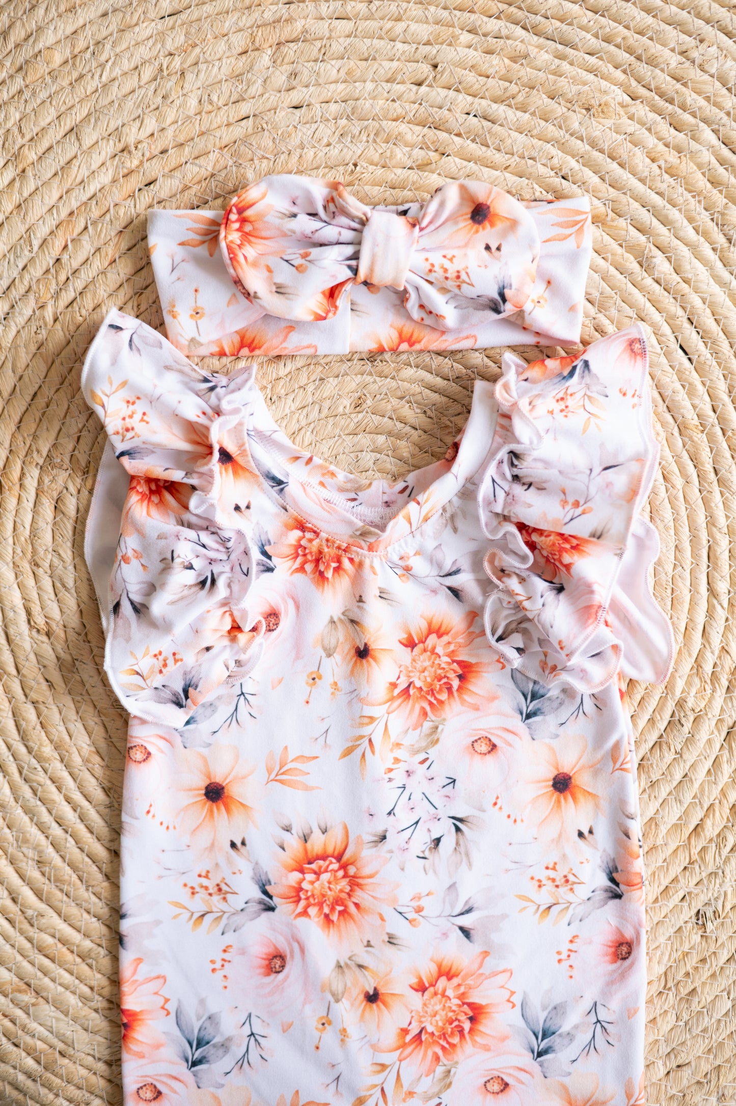 Flutter Jumpsuit- Rise and Shine