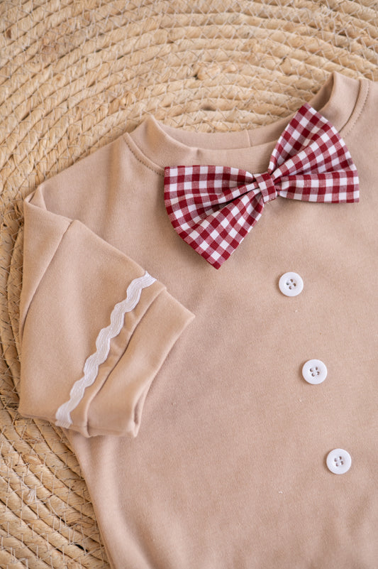 Gingerbread Romper