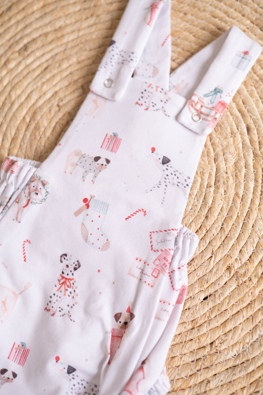 Christmas Romper- Santa Paws