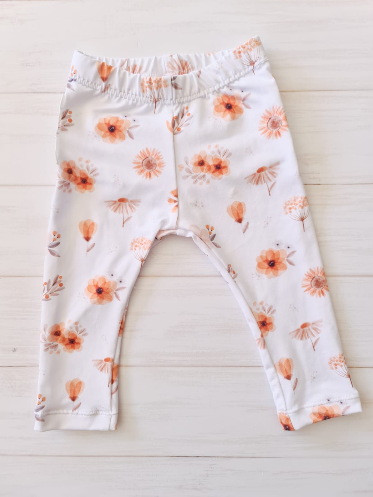Leggings with Frilly detail- Autumn Delight