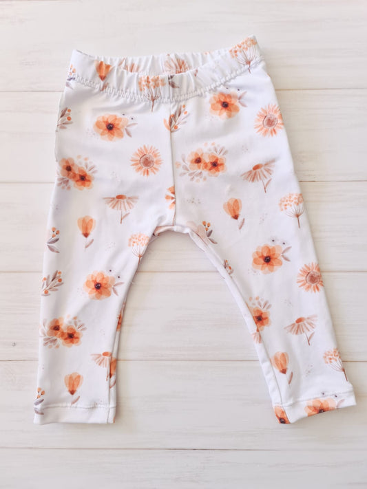 Leggings with Frilly detail- Autumn Delight