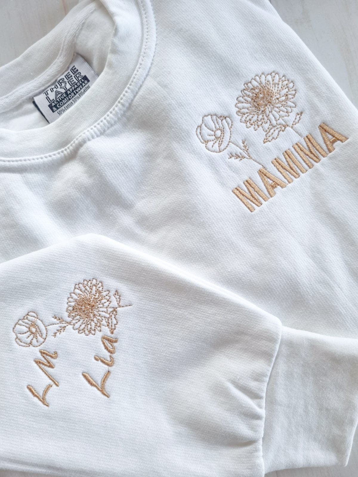 Birth Month Flower Sweater