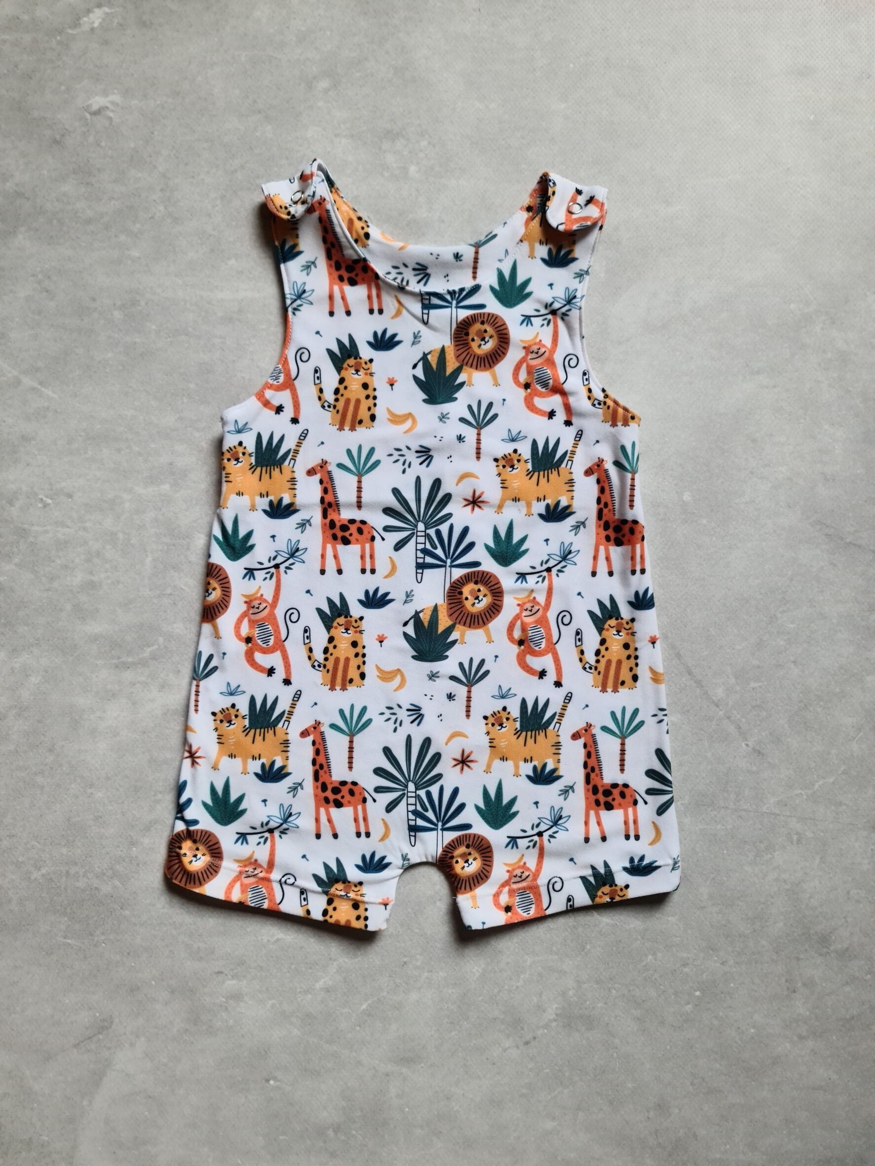 Safari Terry Romper