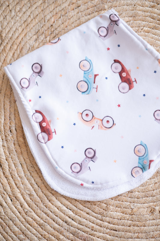Burp Cloth- Vintage Cars
