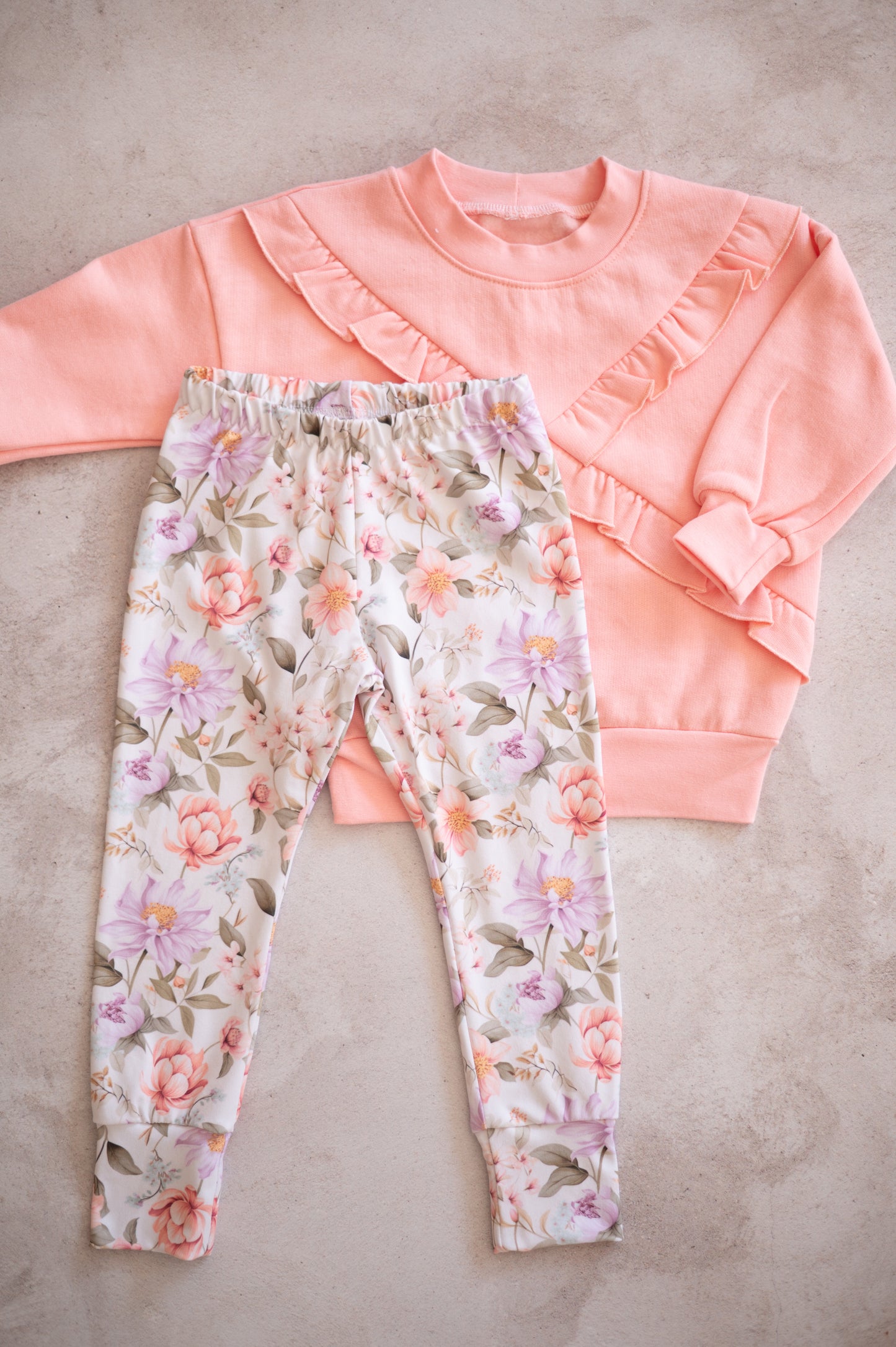 Frilly Sweater- Peach