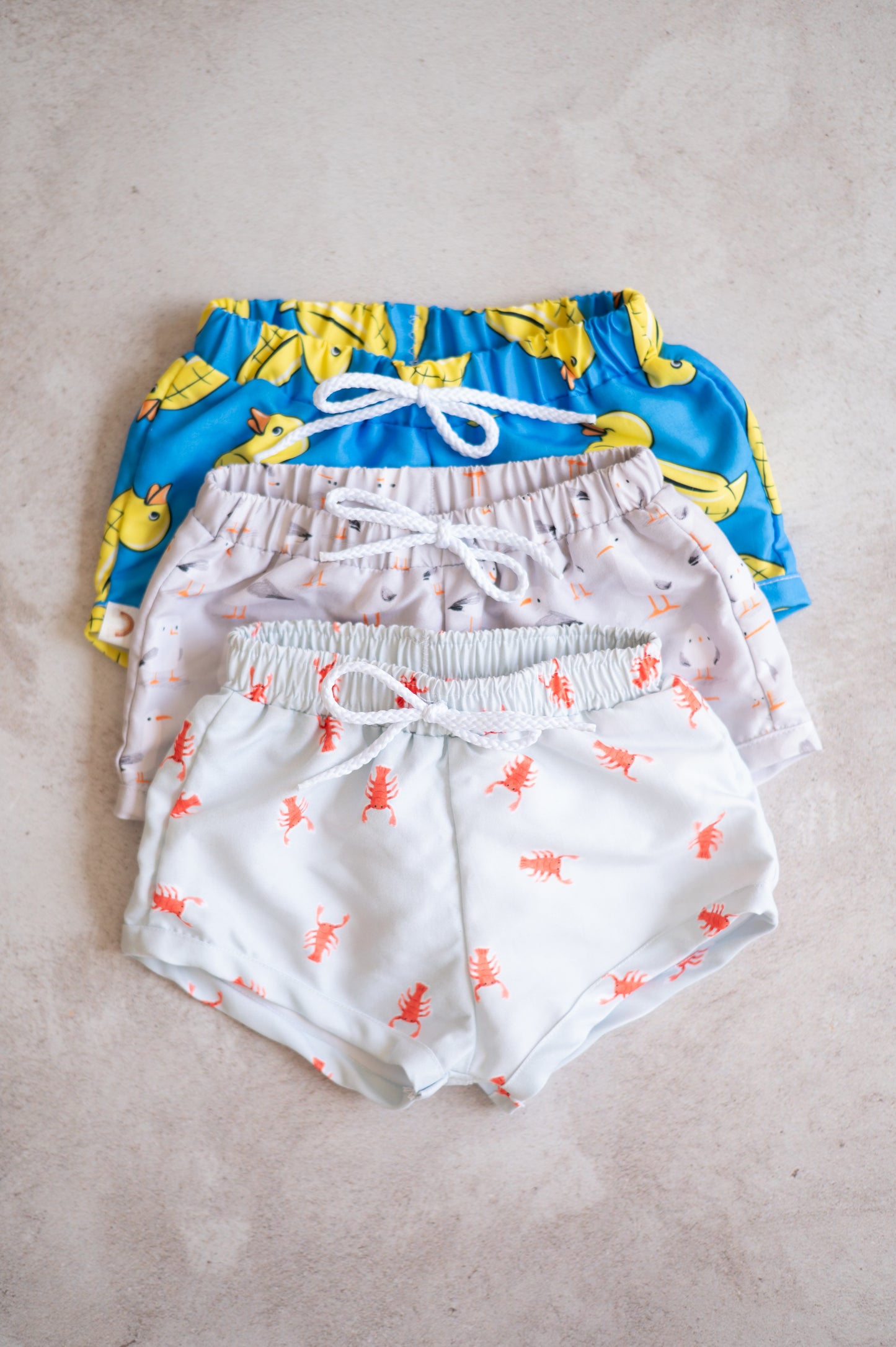 Boys Swim Boardies- Duck Floaties