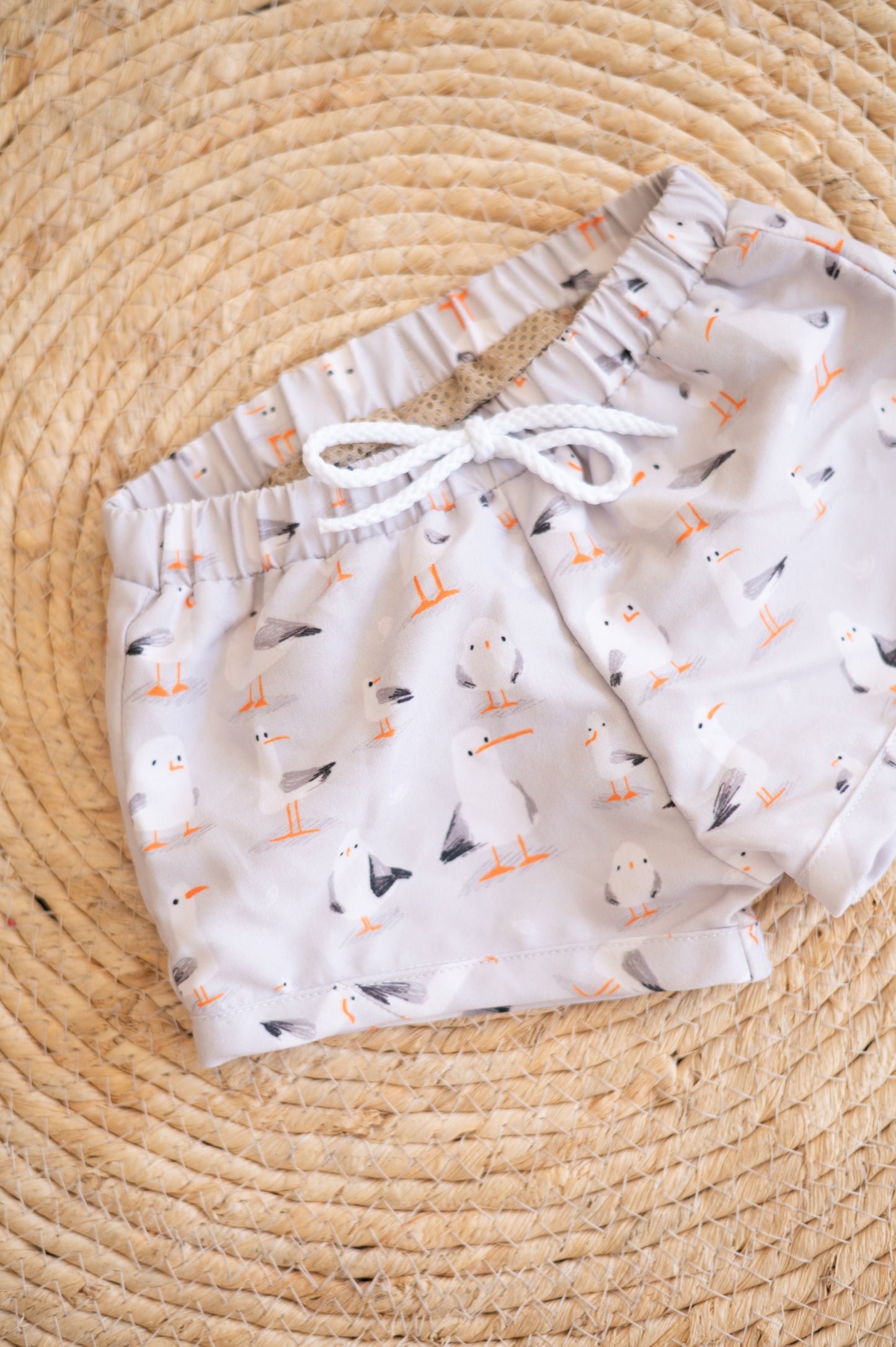 Boys Swim Shorts- Seagulls