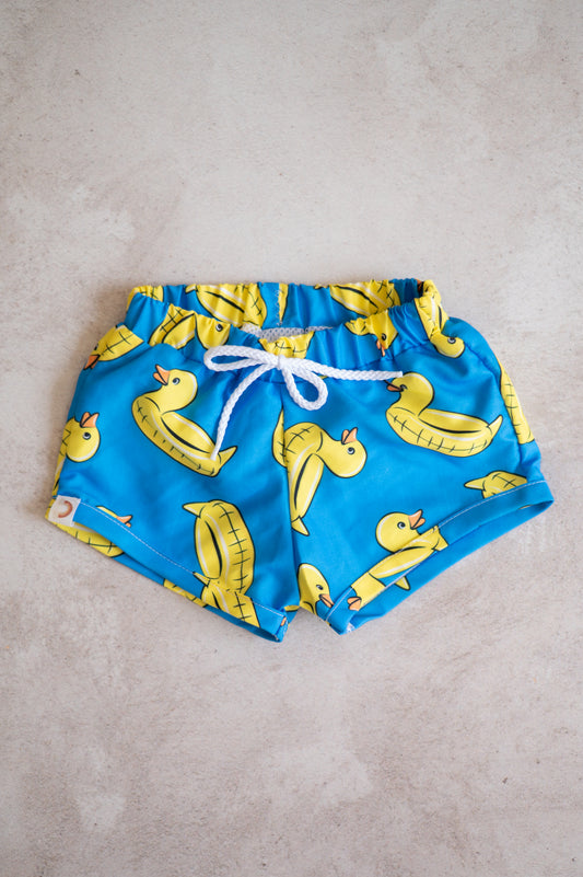 Boys Swim Boardies- Duck Floaties