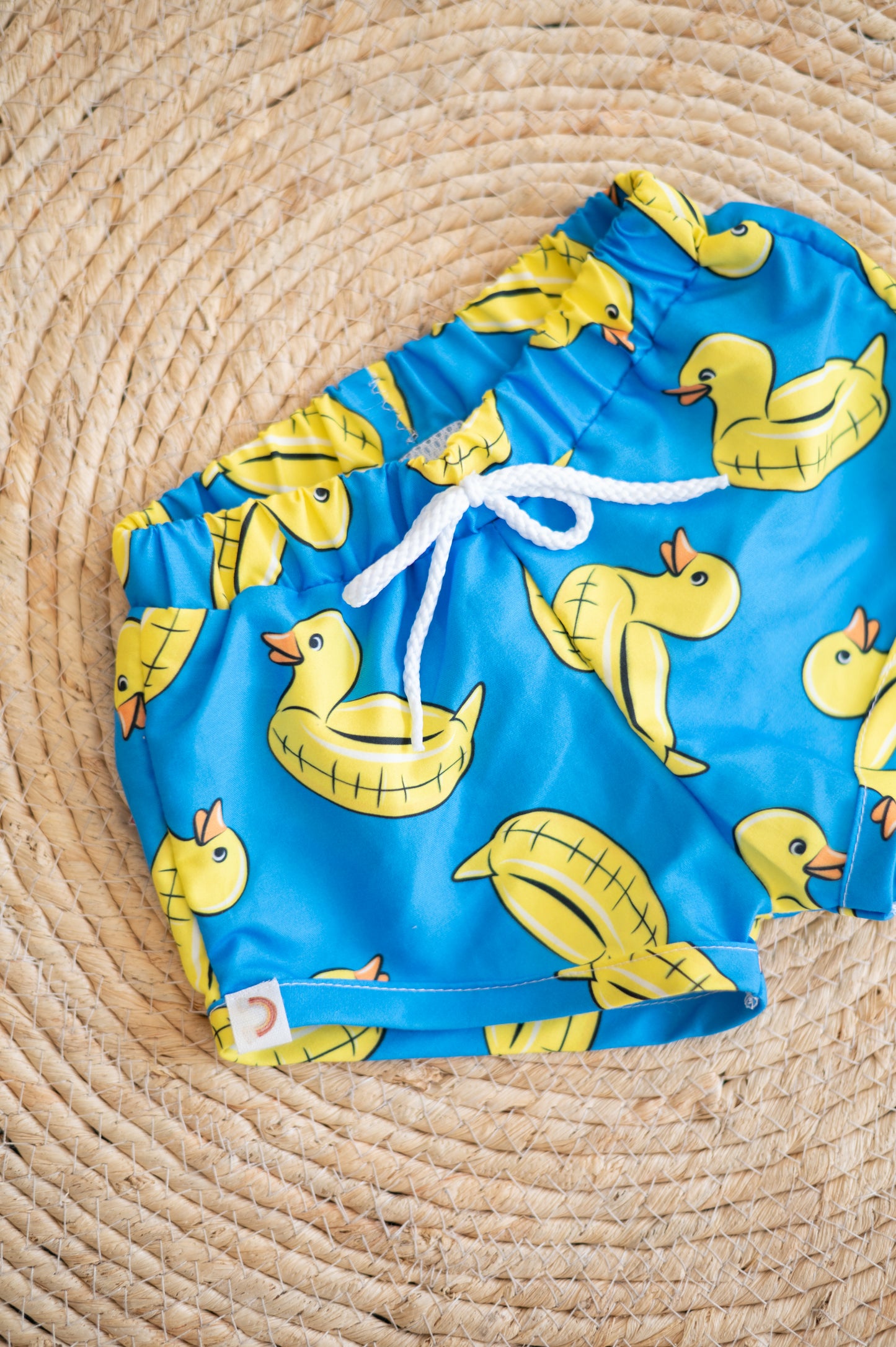 Boys Swim Boardies- Duck Floaties