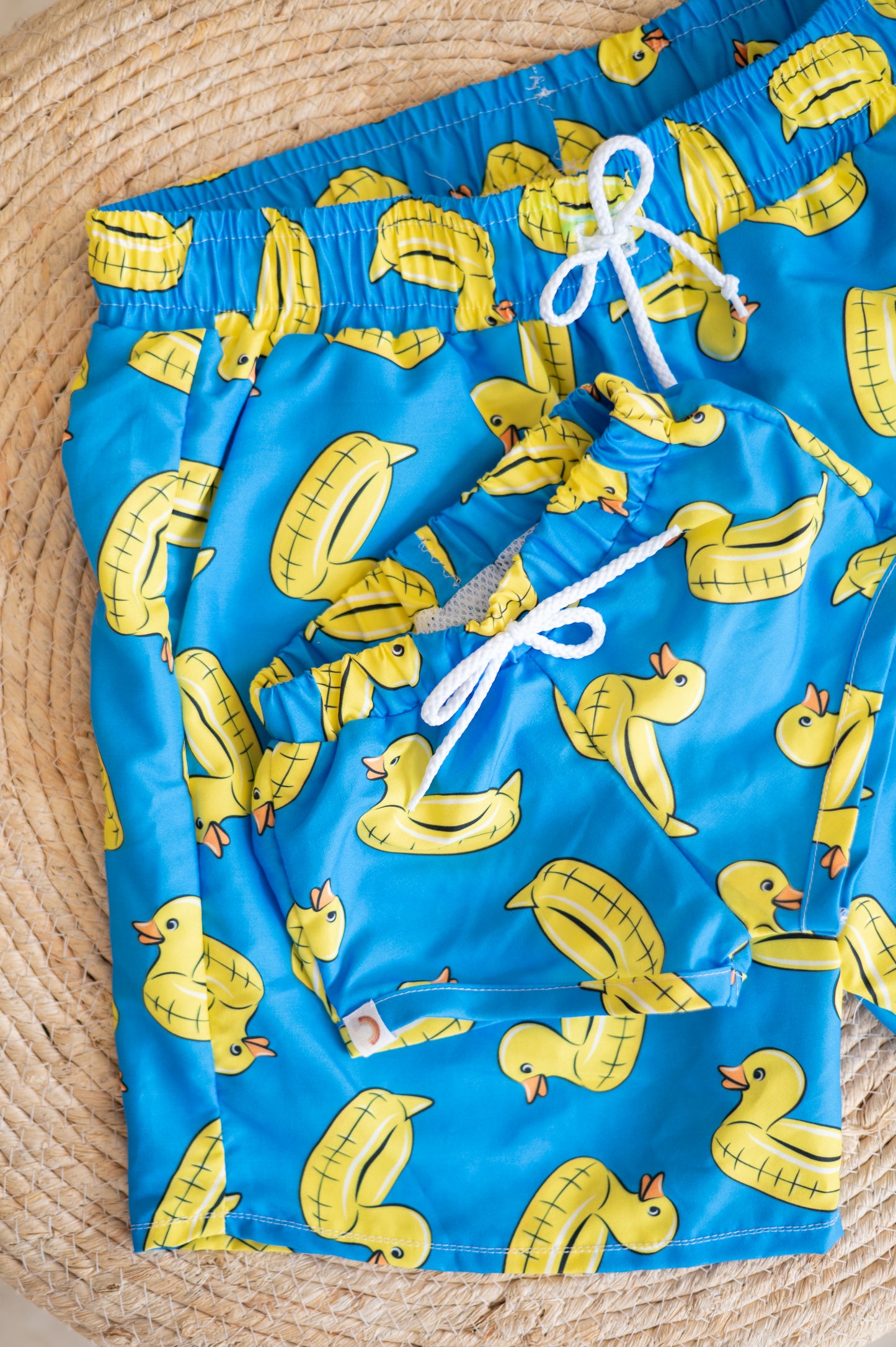 Boys Swim Boardies- Duck Floaties