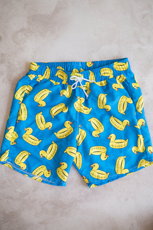 Adult(Only) Swim Boardies- Duck Floaties(Matching)